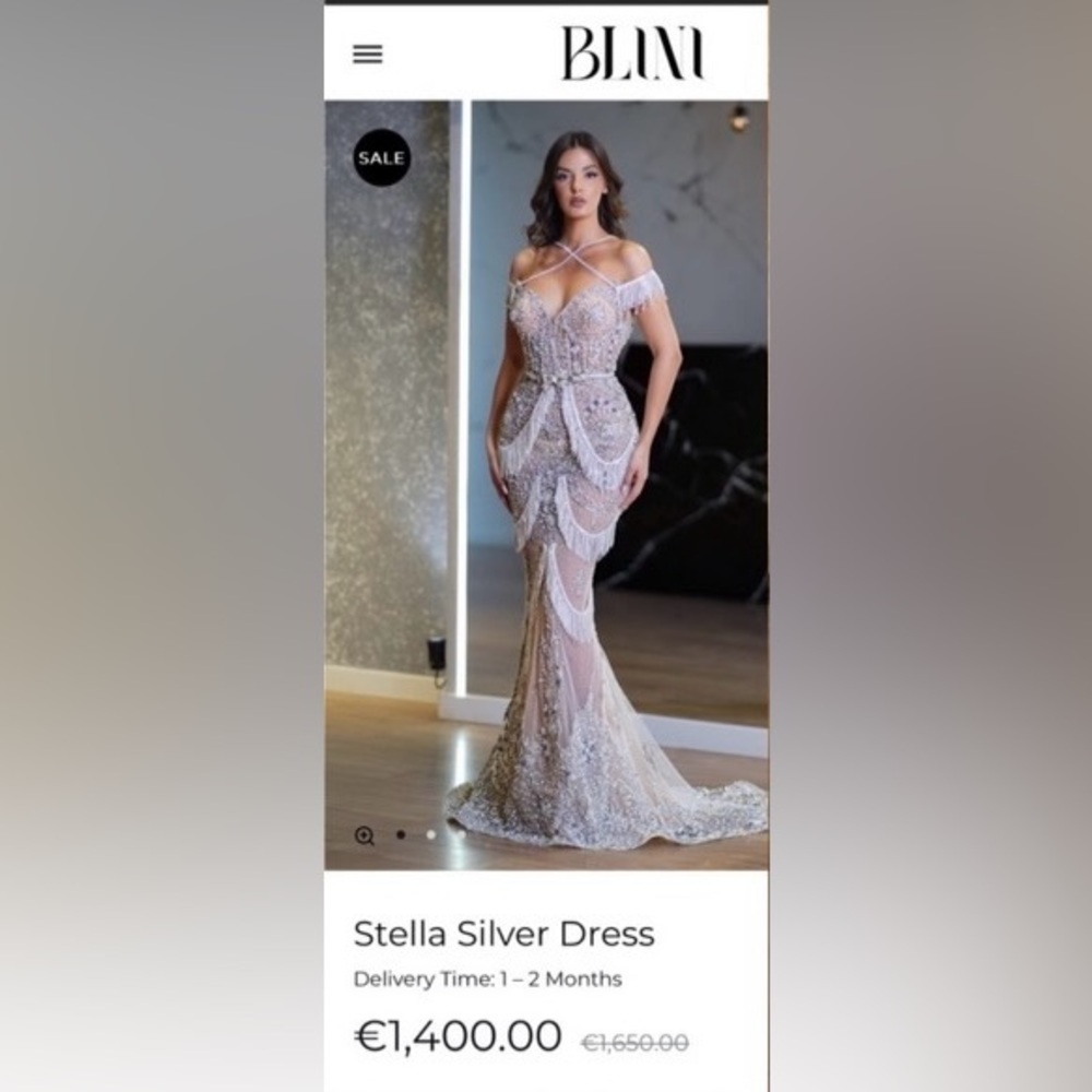 COPY - Blini Stella Silver Dress